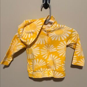 Carter's Yellow Floral Kids Jacket
